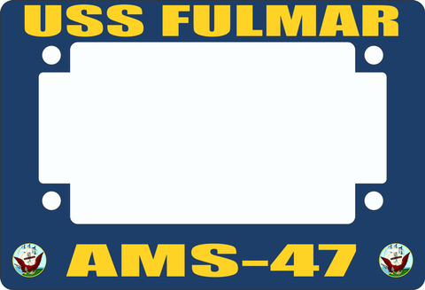 USS Fulmar AMS-47 Motorcycle Frame