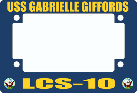 USS Gabrielle Giffords LCS-10 Motorcycle Frame