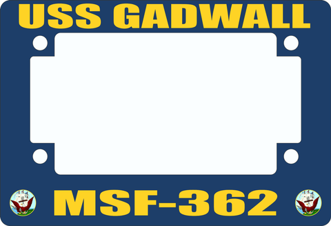 USS Gadwall MSF-362 Motorcycle Frame