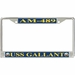 USS Gallant AM-489 License Plate Frame