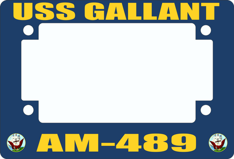 USS Gallant AM-489 Motorcycle Frame