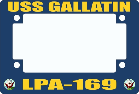 USS Gallatin LPA-169 Motorcycle Frame