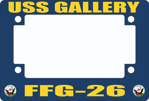 USS Gallery FFG-26 Motorcycle Frame