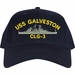 USS Galveston CLG-3 Custom Embroidered Cap