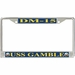 USS Gamble DM-15 License Plate Frame