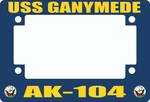 USS Ganymede AK-104 Motorcycle Frame