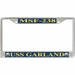 USS Garland MSF-238 License Plate Frame