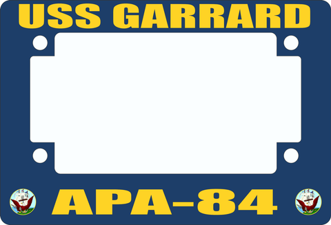 USS Garrard APA-84 Motorcycle Frame