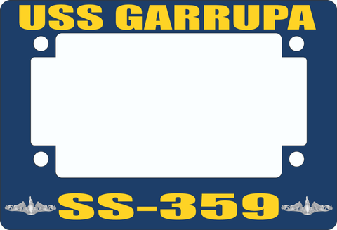 USS Garrupa SS-359 Motorcycle Frame