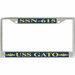 USS Gato SSN-615 License Plate Frame