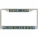 USS Gayety MSF-239 License Plate Frame