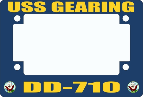USS Gearing DD-710 Motorcycle Frame