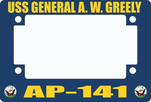 USS General A. W. Greely AP-141 Motorcycle Frame
