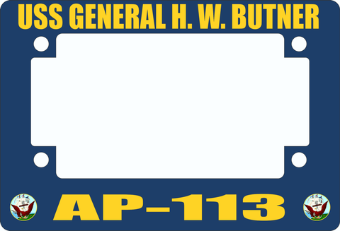 USS General H. W. Butner AP-113 Motorcycle Frame