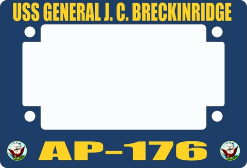 USS General J. C. Breckinridge AP-176 Motorcycle Frame