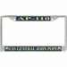 USS General John Pope AP-110 License Plate Frame