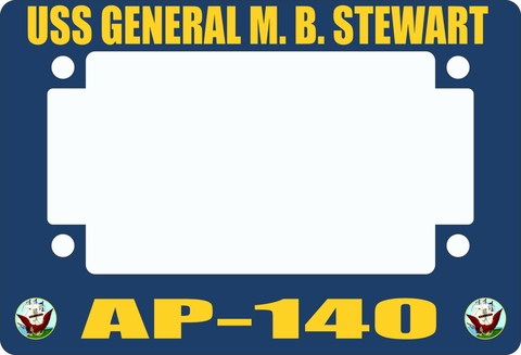 USS General M. B. Stewart AP-140 Motorcycle Frame