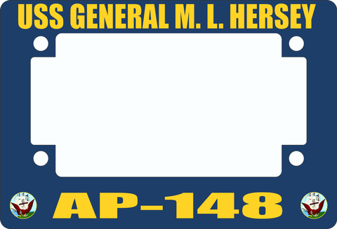 USS General M. L. Hersey AP-148 Motorcycle Frame