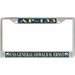 USS General Oswald H. Ernst AP-133 License Plate Frame