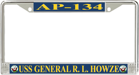 USS General R. L. Howze AP-134 License Plate Frame