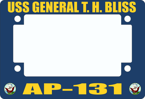 USS General T. H. Bliss AP-131 Motorcycle Frame