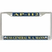 USS General W. A. Mann AP-112 License Plate Frame