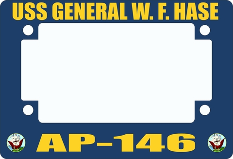 USS General W. F. Hase AP-146 Motorcycle Frame