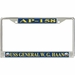 USS General W. G. Haan AP-158 License Plate Frame
