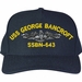 USS George Bancroft SSBN-643 Custom Embroidered Cap