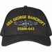 USS George Bancroft SSBN-643 Custom Embroidered Cap