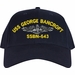 USS George Bancroft SSBN-643 Custom Embroidered Cap