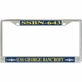 USS George Bancroft SSBN-643 License Plate Frame