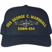 USS George C. Marhsall SSBN-654 Custom Embroidered Cap
