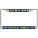 USS George C. Marshall SSBN-654 License Plate Frame