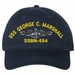 USS George C Marshall SSBN-654 with Dolphins Unstructured Dad Cap