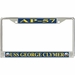 USS George Clymer AP-57 License Plate Frame