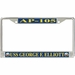 USS George F. Elliott AP-105 License Plate Frame
