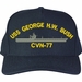 USS George H.W. Bush CVN-77 U.S. Made Cap
