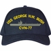 USS George H.W. Bush CVN-77 U.S. Made Cap