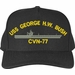 USS George H.W. Bush CVN-77 U.S. Made Cap