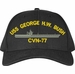 USS George H.W. Bush CVN-77 U.S. Made Cap