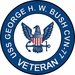 USS George HW Bush CVN-77 Veteran Decal Sticker