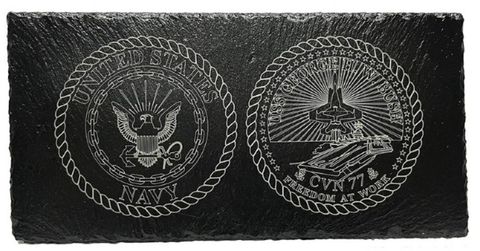USS George W. Bush CVN-77 Enlisted Plaque