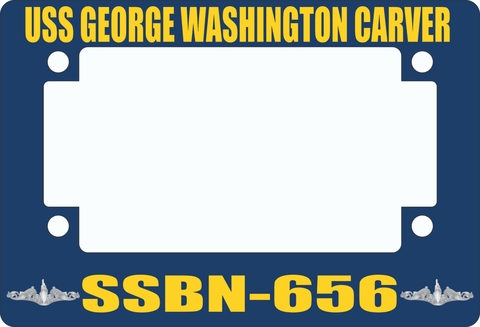 USS George Washington Carver SSBN-656 Motorcycle Frame