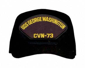 USS George Washington CVN-73 Ball Cap without Ships Silhouette