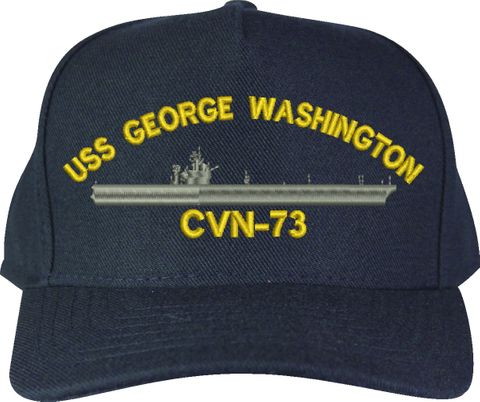 USS George Washington CVN-73 U.S. Made Cap