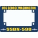 USS George Washington SSBN-598 Motorcycle Frame