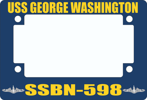 USS George Washington SSBN-598 Motorcycle Frame