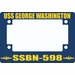USS George Washington SSBN-598 Motorcycle Frame