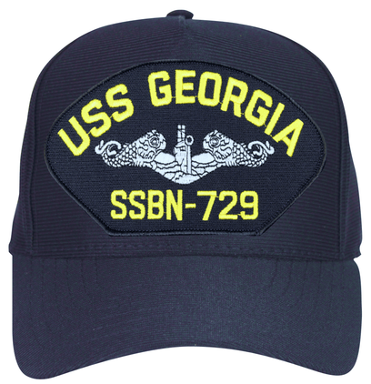 USS Georgia SSBN-729 ( Silver Dolphins ) Submarine Enlisted Cap